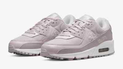 Nike AIR MAX 90 Plum Fog/Venice-Summit White DC9445-500 Size 9.5
