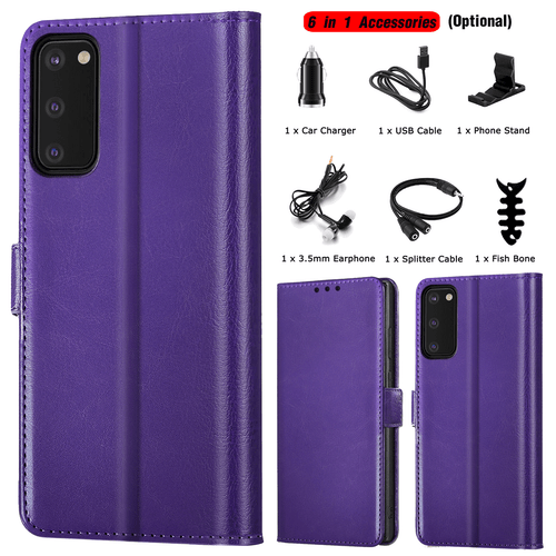 Custodia ultra flip folio per Samsung Galaxy S21 cover telefono in pelle/accessori - Foto 19 di 24