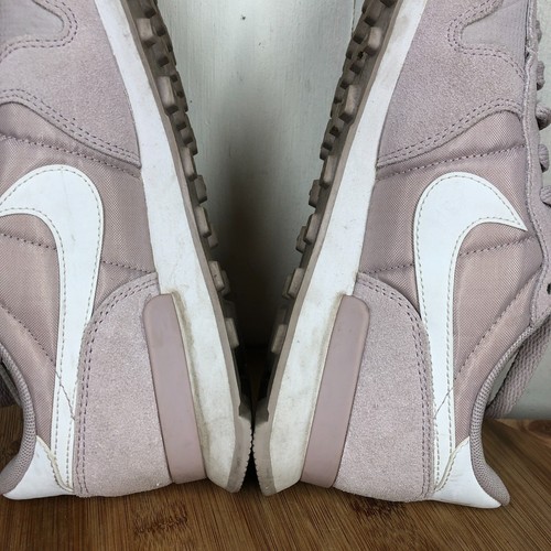 Nike Shoes Womens 8 Internationalist Sneakers Pink Gray Suede Sneakers Casual - Picture 10 of 14