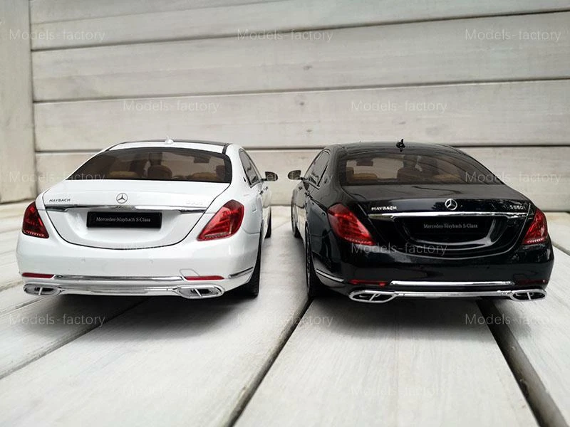 Almost Real 1/18 Benz Maybach S CLASS S650 2019 Diecast Model Car Black/White