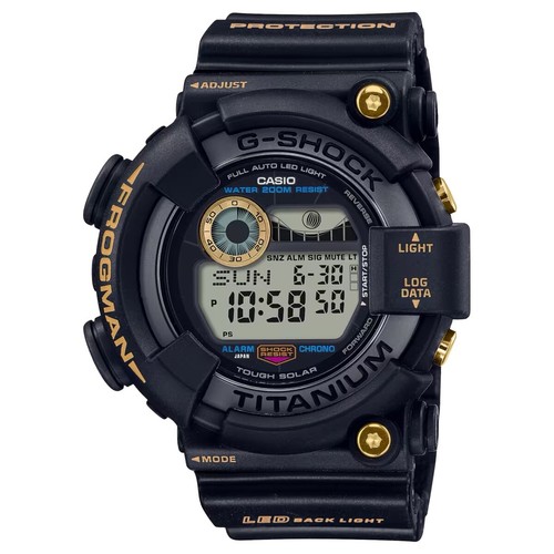 Genuine Casio G-Shock Frogman GW-8230B black resin watch bezel, case cover - Picture 5 of 5