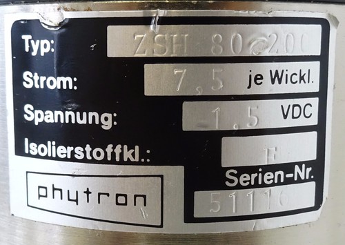 GYSIN GPL080 Planetengetriebe 2-Stf 12,25:1 38Nm PHYTRON ZSH 80-200 Schrittmotor - Picture 7 of 11