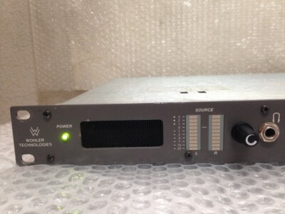 Wohler Technologies AMP1A-LP Analog Audio Monitor Panel | eBay