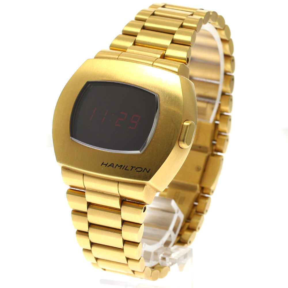 その他 HAMI PSR H524140 SILVER Hamilton Pulsar Silver Men's Watch - H524140 for sale online