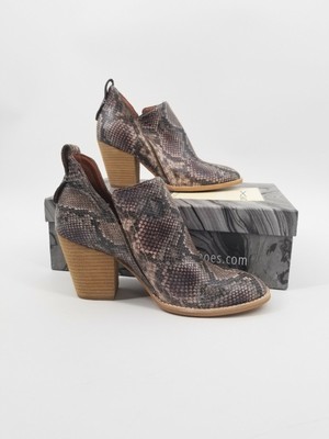 rowlan snakeskin embossed bootie