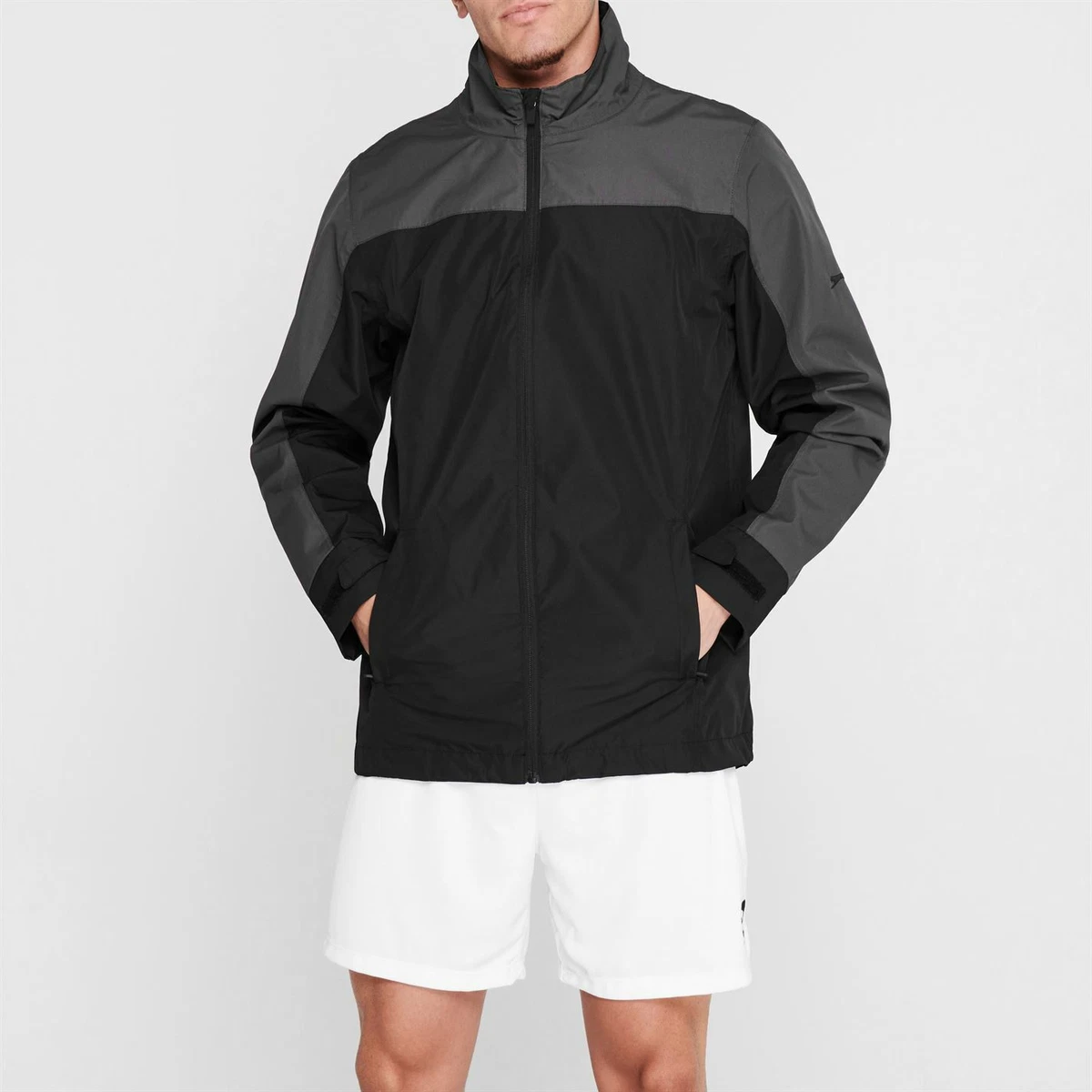 Slazenger Mens Waterproof Golf Jacket Coat Top Long Sleeve