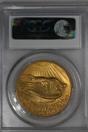 1907 20.00 PCGS CAC MS64 SAINT GAUDENS, HIGH RELIEF, WIRE EDGE - Picture 2 of 2