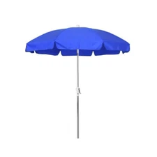 Sunline 7.5' Patio Market Umbrella in Olefin with Anodized Aluminum Pole Steel