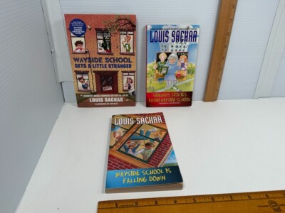 Wayside School lot 3 Sachar Gets a Little Stranger Sideways stories Falling Down