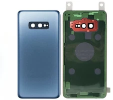 Replacement Back Glass Cover Adhesive For Samsung Galaxy S10e Blue Back Cover