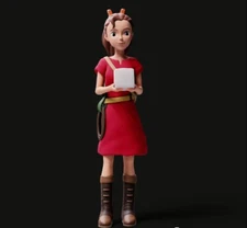 1/24 1/18 The Secret World of Arrietty Unpainted 3D Printing Model Garage Kits