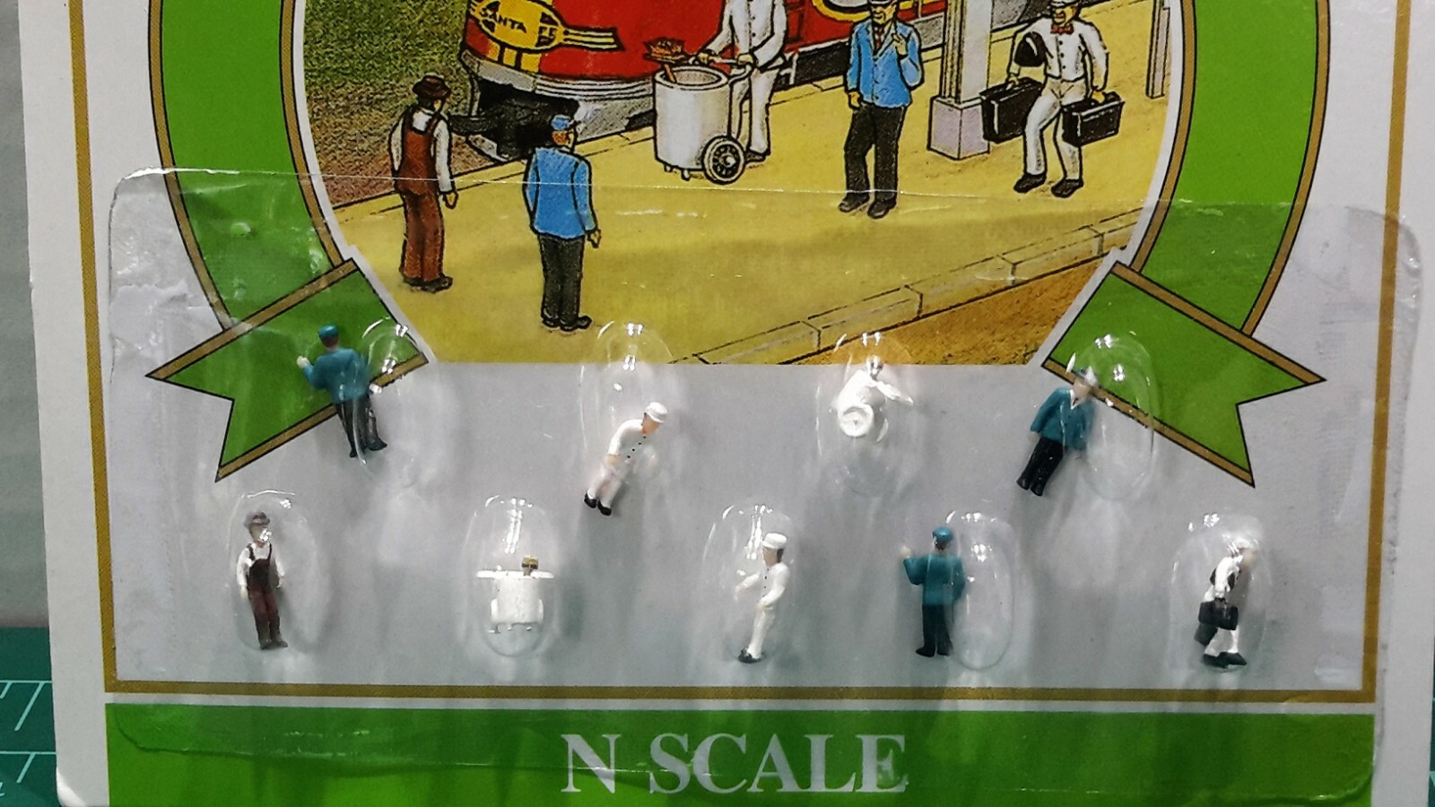N Scale Model Power Figures 'Station Service Crew' Item 1338 eBay