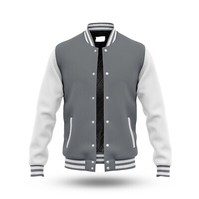 Varsity jacket Wool Letterman baseball - Available in All Color - Free Shipment