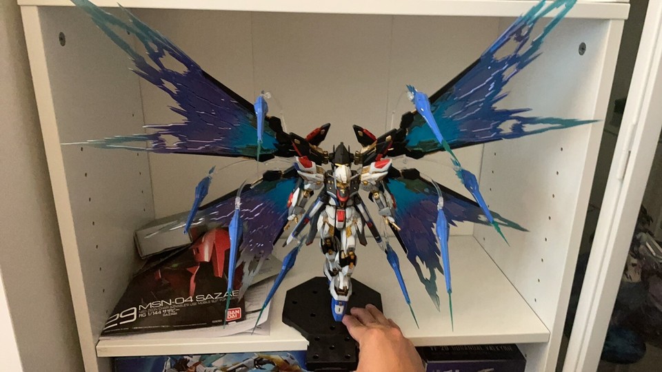 mgex strike freedom gundam （ver soul blue，personal paint art work） eBay