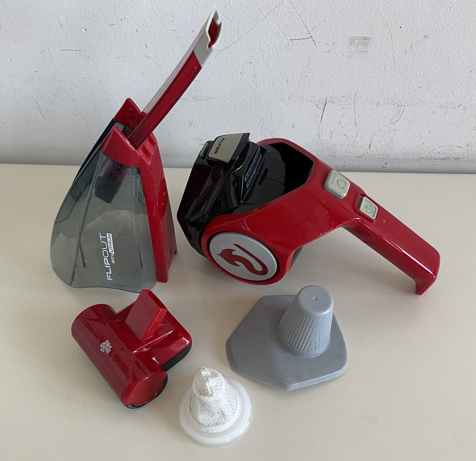 Dirt Devil BD10315 Flipout 16V Lithium Powered Handheld Vacuum Cleaner