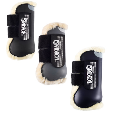 Eskadron Flexisoft Gamaschen FAUXFUR vorne Warmblut