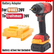 Battery  Adapter For WORX 20V Lithium Battery For Craftsman V*20 20V Power Tools
