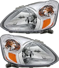 For 2003-2005 Toyota Echo Headlight Halogen Set Driver and Passenger Side