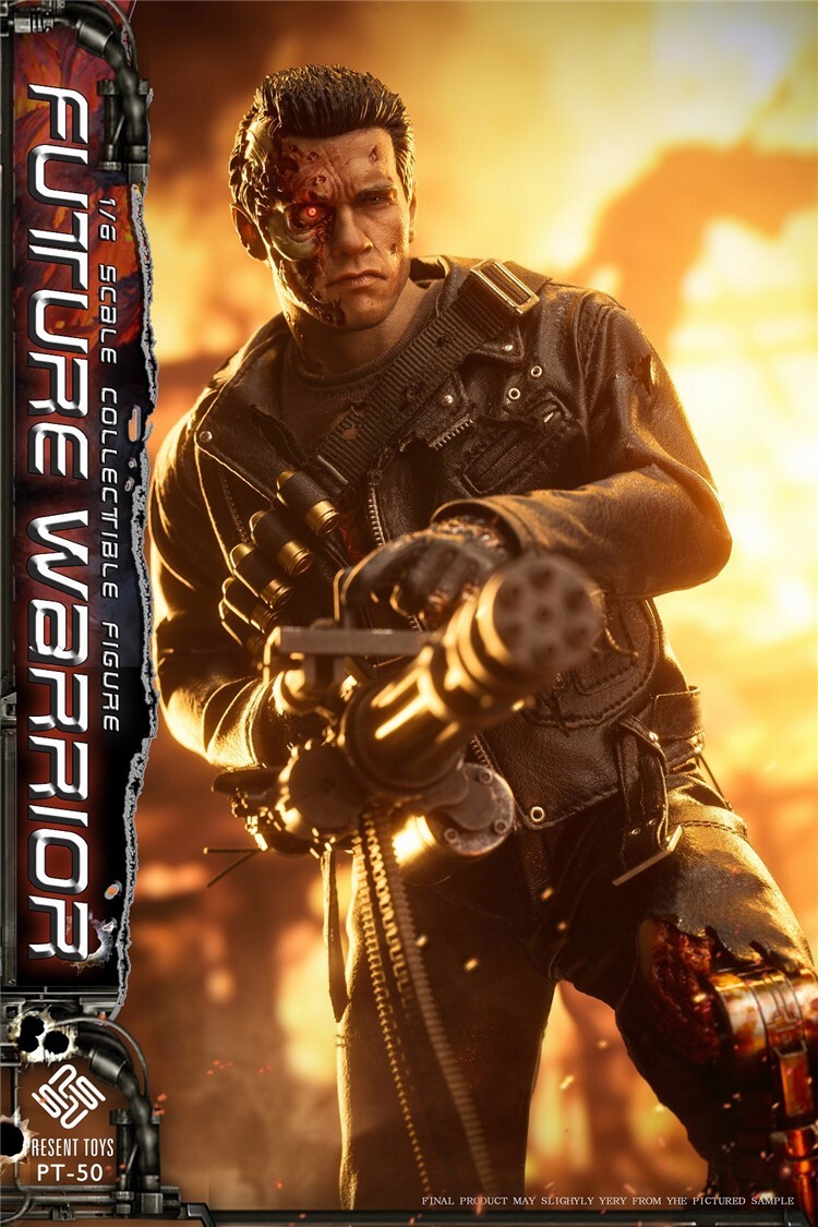 PRESENT TOYS PT-sp51 1/6 Scale The Terminator T-800 Action