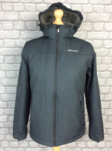 AYACUCHO MENS GREY DOVER SOFTSHELL COAT 