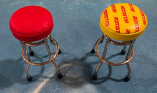 New Wave Toys 1/6 Scale RED and ROMSTAR stool...