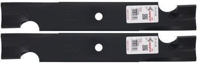 2 Rotary  Blades for Bunton  PL7329 Dixie Chopper  3022750H 32'' 50'' Deck