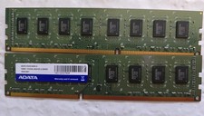 8GB ADATA 4GB x2 DDR3-1333mhz PC3-10600U AD3U1333C4G9-S Product Voltage. 1.5V V