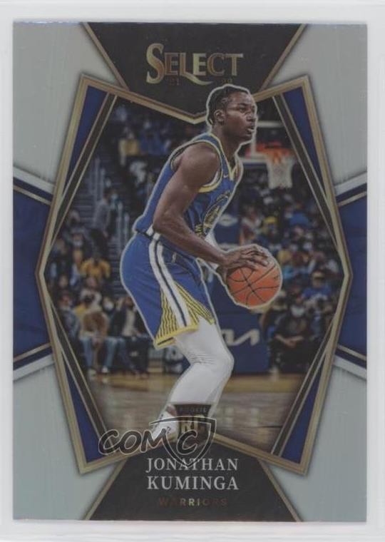 2021-22 Panini Select Premier Level Silver Prizm Jonathan Kuminga Rookie RC 1c35