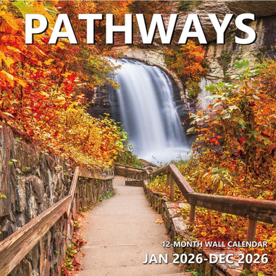 2026 Pathways Wall Hanging Month Wall Calendar | eBay