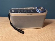 Roberts Classic 993 R9993 Portable Radio Silver FM/MW/LW 3-Band Tested Working