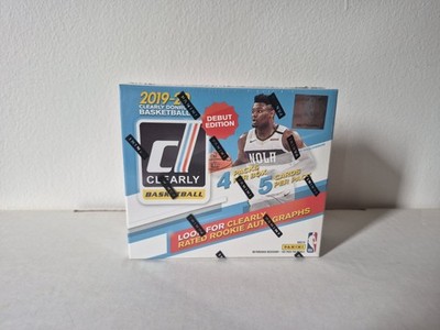 2019-20 Panini Donruss Clearly Basketball Hobby Box Sealed