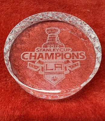 LA Kings 2012 Stanley Cup Waterford Paperweight Crystal Hockey Puck 274/5000