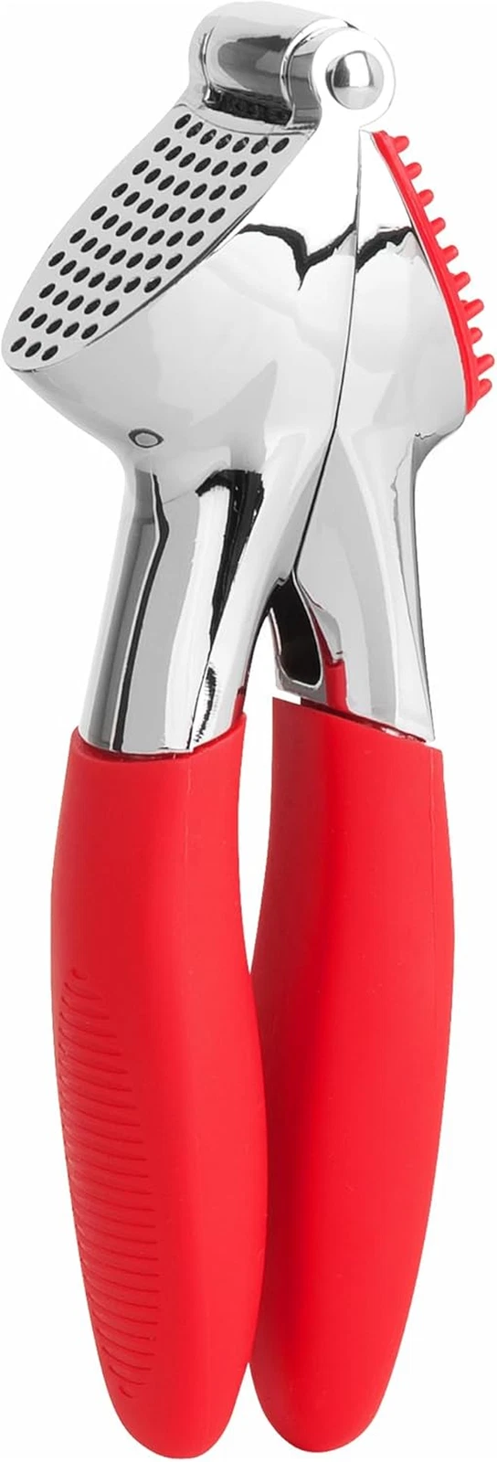 Garlic Press - Effortless Garlic Crusher with Built-In Cleaning Aid, Large Garli