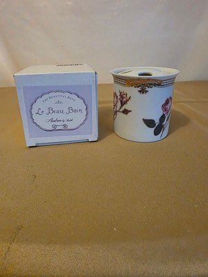 Pre-owned Andrea by Sadek  Moss Rose toothbrush holder