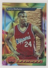 1993-94 Topps Finest Refractor Terry Dehere #192 1h1