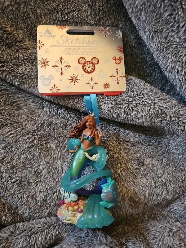 Disney Sketchbook Collection The Little Mermaid (2023) Ariel Ornament NEW