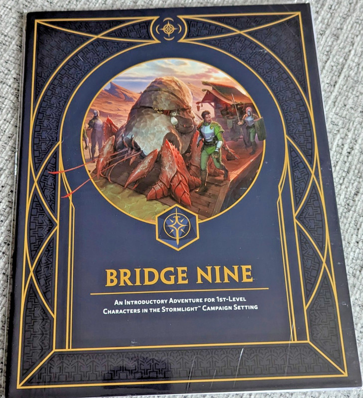 Cosmere RPG Stormlight Bridge Nine Adventure (Softcover) Brotherwise Games (NEW)