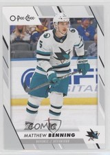 2023-24 O-Pee-Chee Matthew Benning #398 0c3