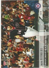 2018 TOPPS NOW #421 MARK REYNOLDS PINCH HIT HR - WASHINGTON NATIONALS