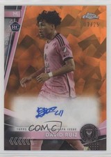 2024 Topps Chrome MLS Sapphire Edition Orange 3/25 David Ruiz Ruíz Auto 1co7