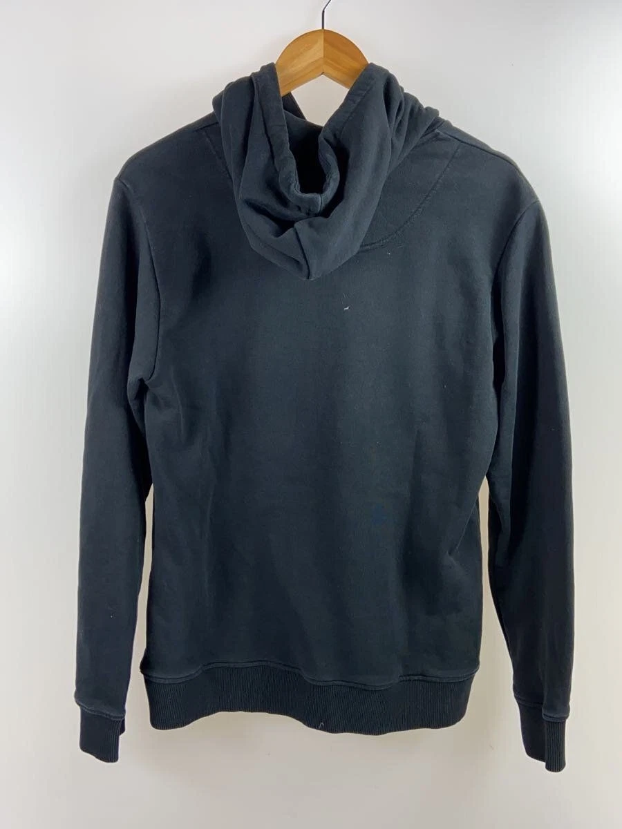 Felpa con cappuccio KENZO M cotone nero tinta unita usata