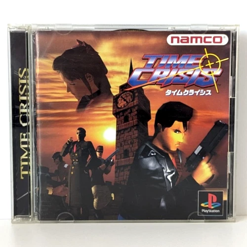 Time Crisis Sony PlayStation 1 PS1 1997 NTSC-J Japanese Import Japan