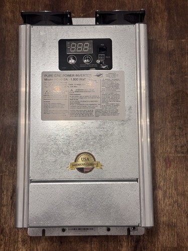Progressive Dynamics PD1618A 1800W Inverter 1.8Kw Inverter W/O Controller*USED*