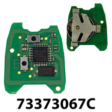 GENUINE USED CITROEN / PEUGEOT 2 BUTTON REMOTE KEY FOB CIRCUIT BOARD 73373067C