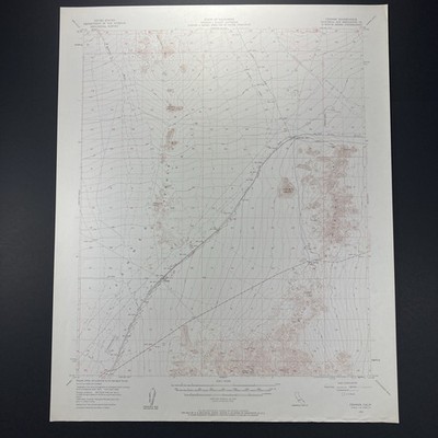Fenner Route 66 CA Quadrangle 1956 Topo Map California Vintage USGS