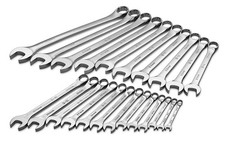 Sk Tools Sk86225 Metric Wrench Set Chrome 12pt 23pc Regular
