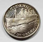 Titanic |  .999 1oz Silver Bar | Vintage Silver Round Coin