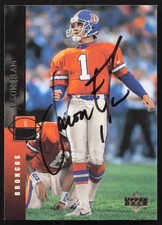 Jason Elam Autographed 1994 Upper Deck Card #239 Denver Broncos