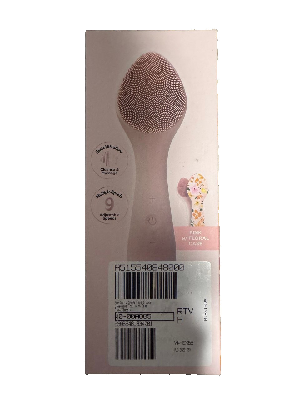 Pop Sonic Spade Facial Cleansing Device & Case Set - Difference Colors