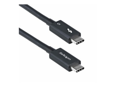 StarTech.com 3ft (1m) Thunderbolt 5 Cable, 80Gbps/120Gbps, 240W PD, 8K 60Hz,